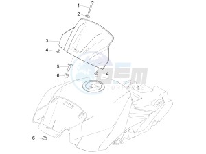 RSV4 1000 RR (APAC) (AUS, CP, NZ) drawing Tank cover