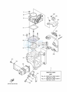 FL200BET drawing THROTTLE-BODY