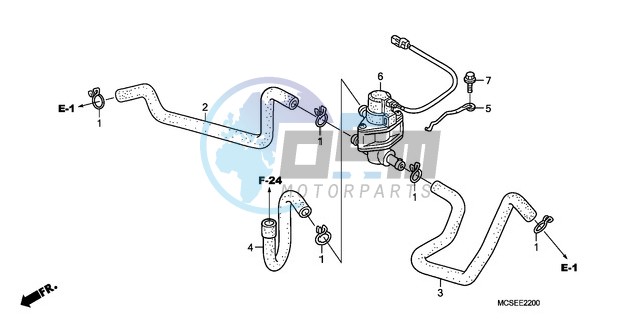 AIR INJECTION CONTROL VALVE