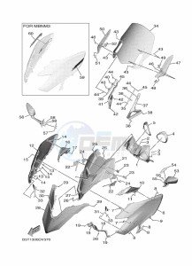 XP560D  (B7M2) drawing STEERING HANDLE & CABLE