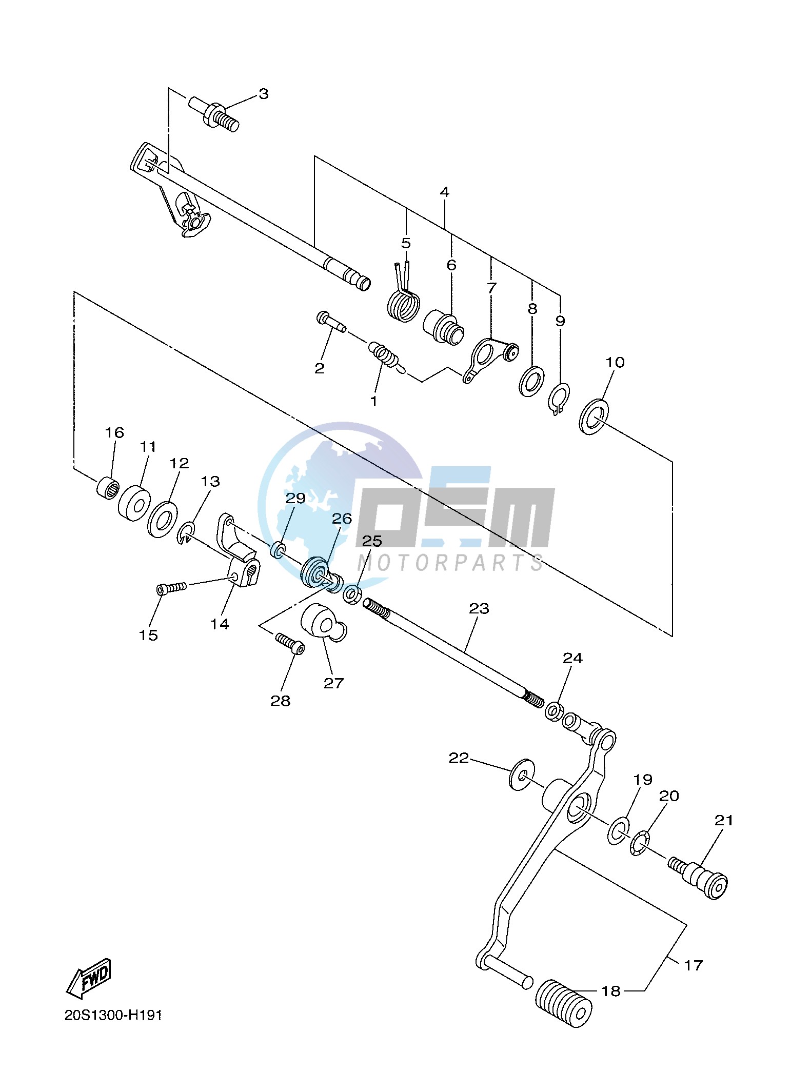 SHIFT SHAFT