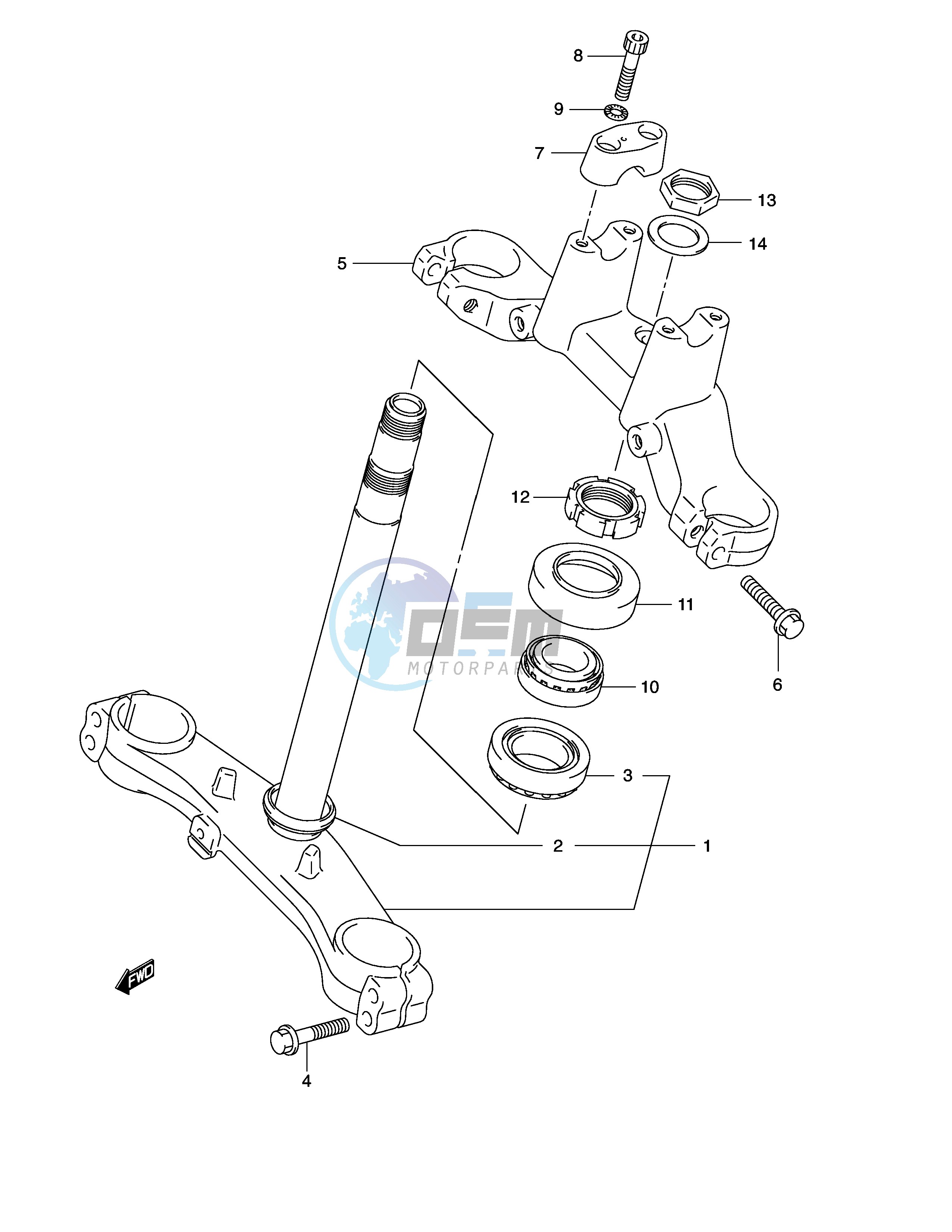 STEERING STEM