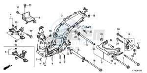 SH300ARE SH300ARE UK - (E) drawing FRAME BODY