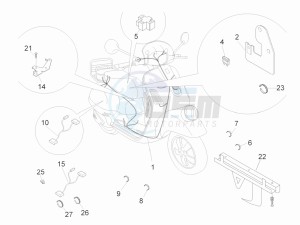 GTV 300 4T 4V ie drawing Main cable harness