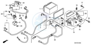 FJS400D9 ED / 2ED drawing BATTERY