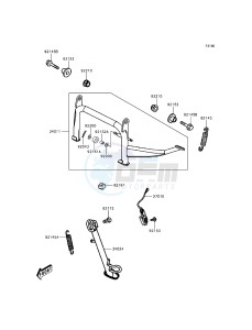 J300 SC300AEF XX (EU ME A(FRICA) drawing Stand(s)