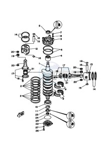 PROV200 drawing CRANKSHAFT--PISTON