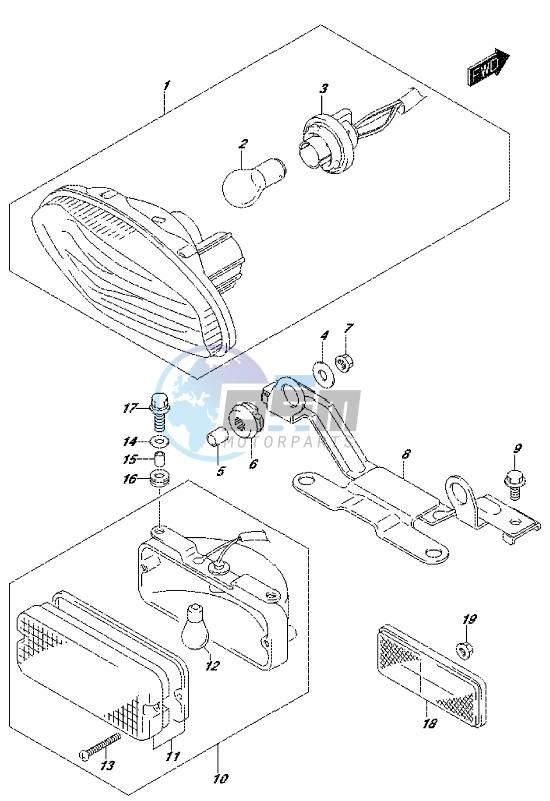 REAR COMBINATION LAMP