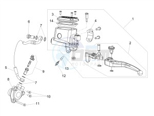 DORSODURO 900 E4 ABS (APAC) drawing Clutch control