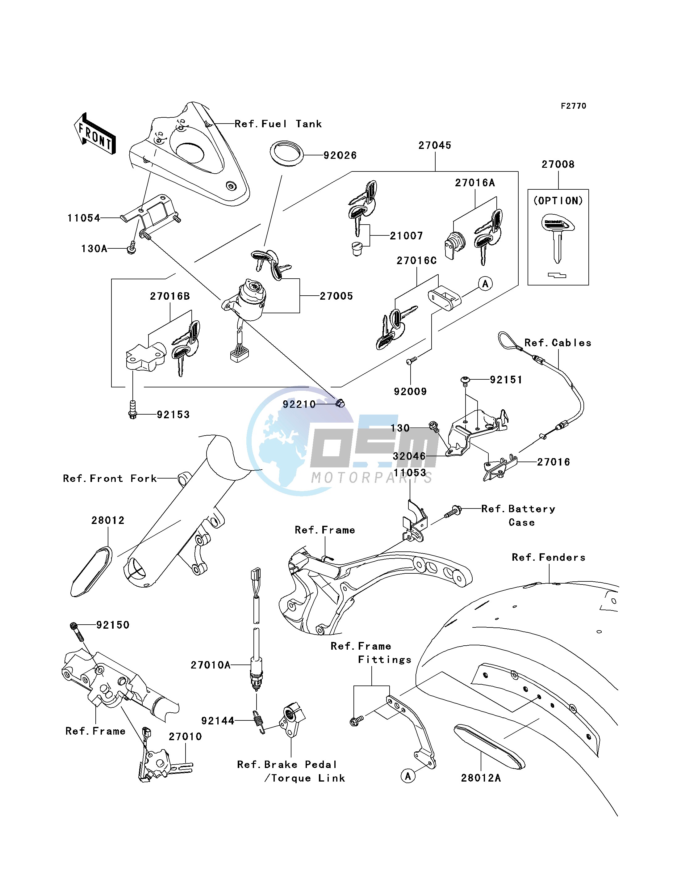 IGNITION SWITCH_LOCKS_REFLECTORS