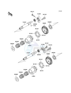 ZZR1400_ABS ZX1400FDFA FR GB XX (EU ME A(FRICA) drawing Balancer