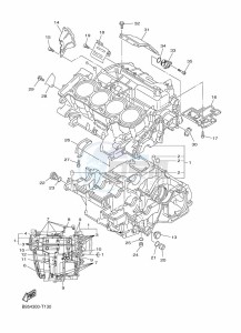 FJR1300D-AS FJR1300AS (B959) drawing CRANKCASE