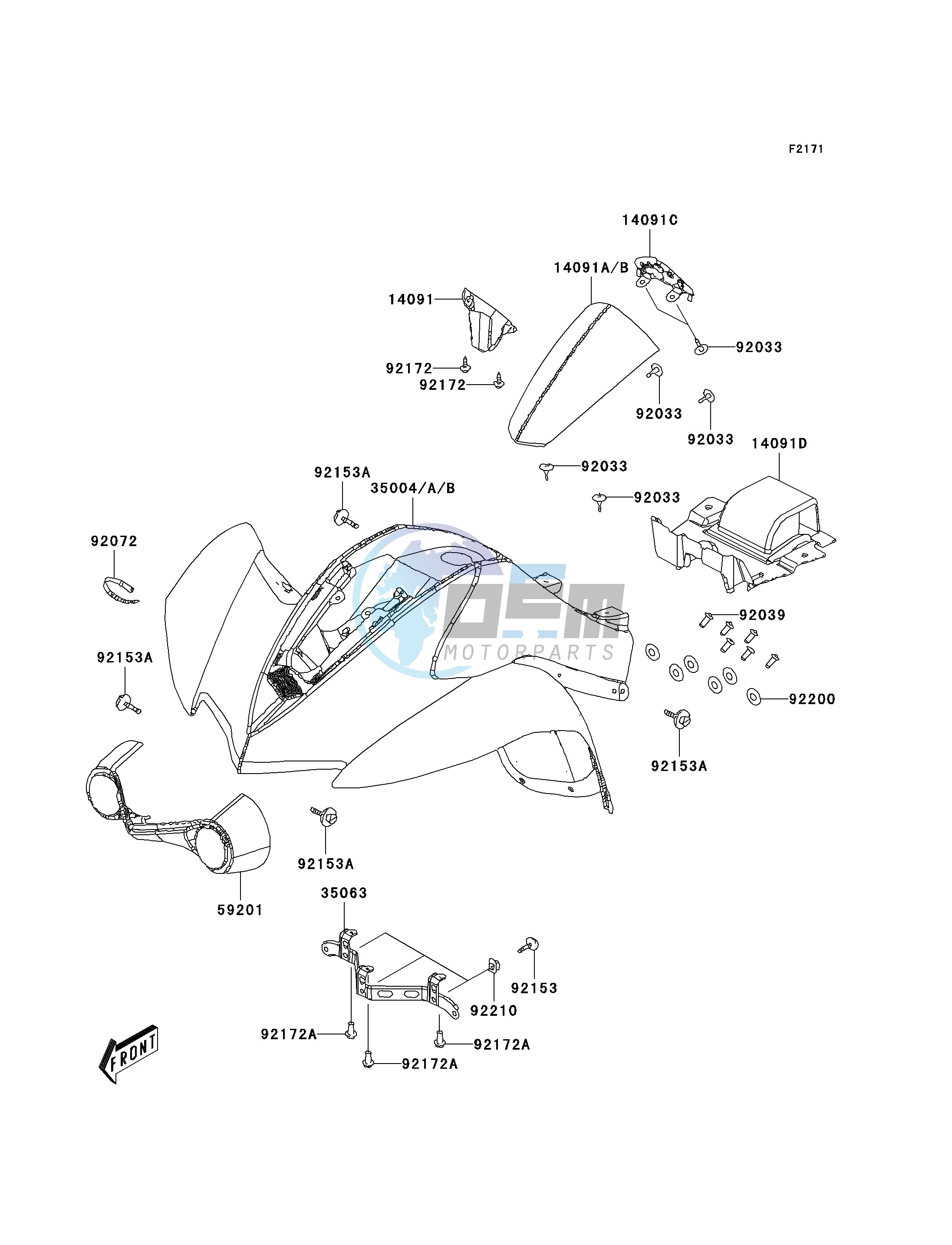 FRONT FENDER-- S- -