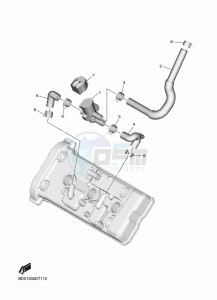 NIKEN GT MXT850D (B5B9) drawing AIR INDUCTION SYSTEM