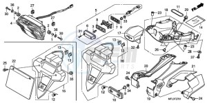 CBR1000RRA BR / HRC drawing TAILLIGHT (CBR1000RRA/RAA )