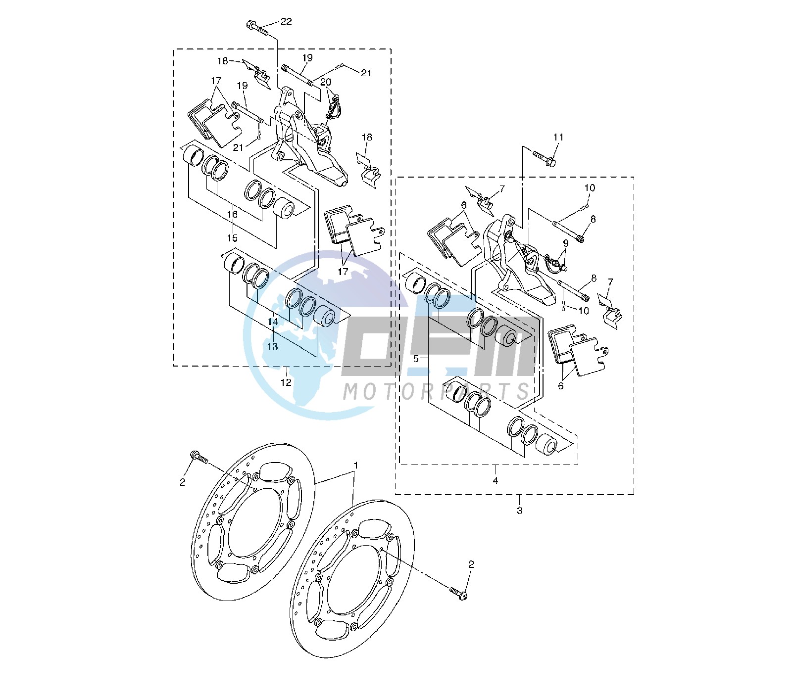 FRONT BRAKE CALIPER