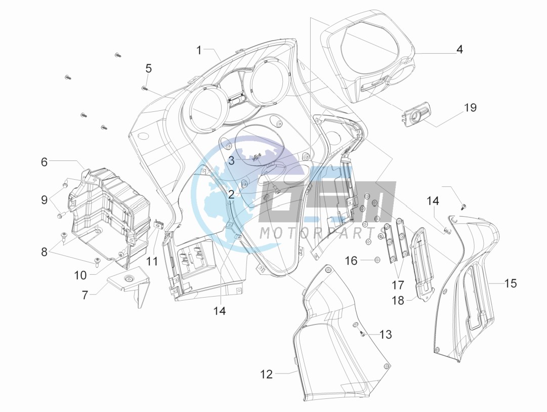 Front trunk - Rear deck