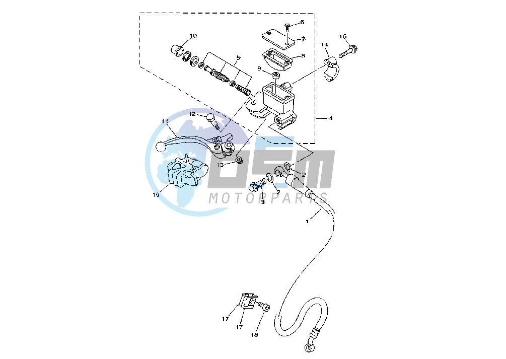 FRONT MASTER CYLINDER