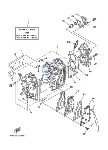 15FMHS drawing CYLINDER--CRANKCASE