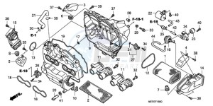 CBF600N9 Europe Direct - (ED / 25K) drawing AIR CLEANER