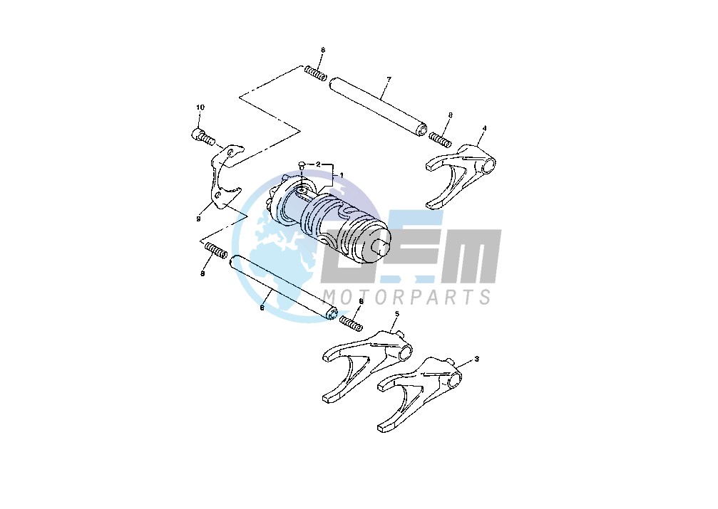 SHIFT CAM-FORK