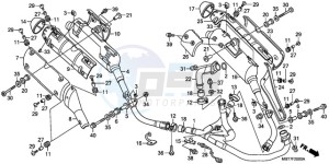 XL1000VA9 Ireland - (EK / ABS) drawing EXHAUST MUFFLER