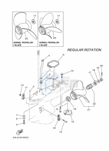 F200CETX drawing PROPELLER-HOUSING-AND-TRANSMISSION-2