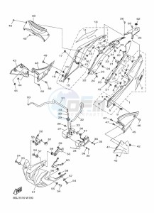 MT-03 MTN320-A (BEV6) drawing SIDE COVER