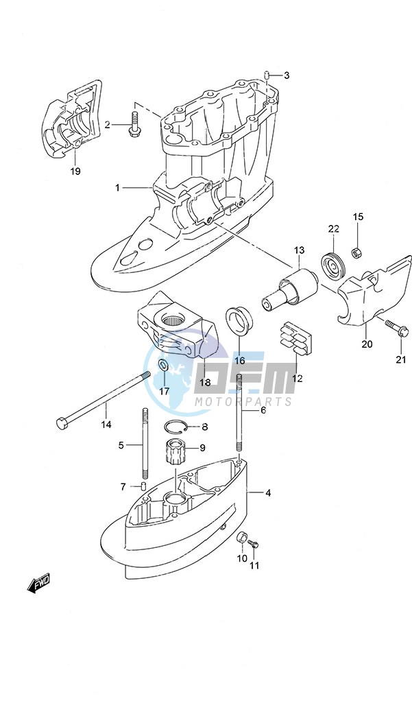 Drive Shaft Housing