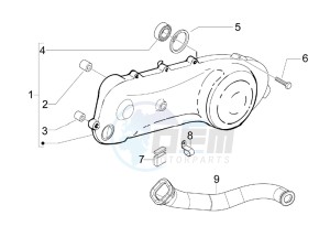 Stalker 50 drawing Crankcase cover - Crankcase cooling