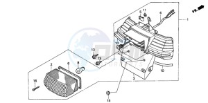 NH80MD drawing TAILLIGHT