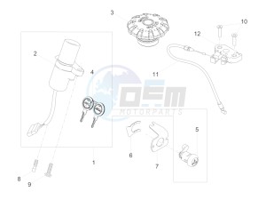 V9 Bobber 850 (USA) drawing Locks