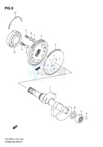 VZR1800 (E50) INTRUDER drawing CRANK BALANCER