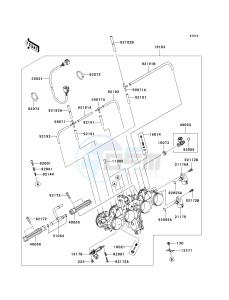 ZR 750 K [Z750S] (K1) K1 drawing THROTTLE