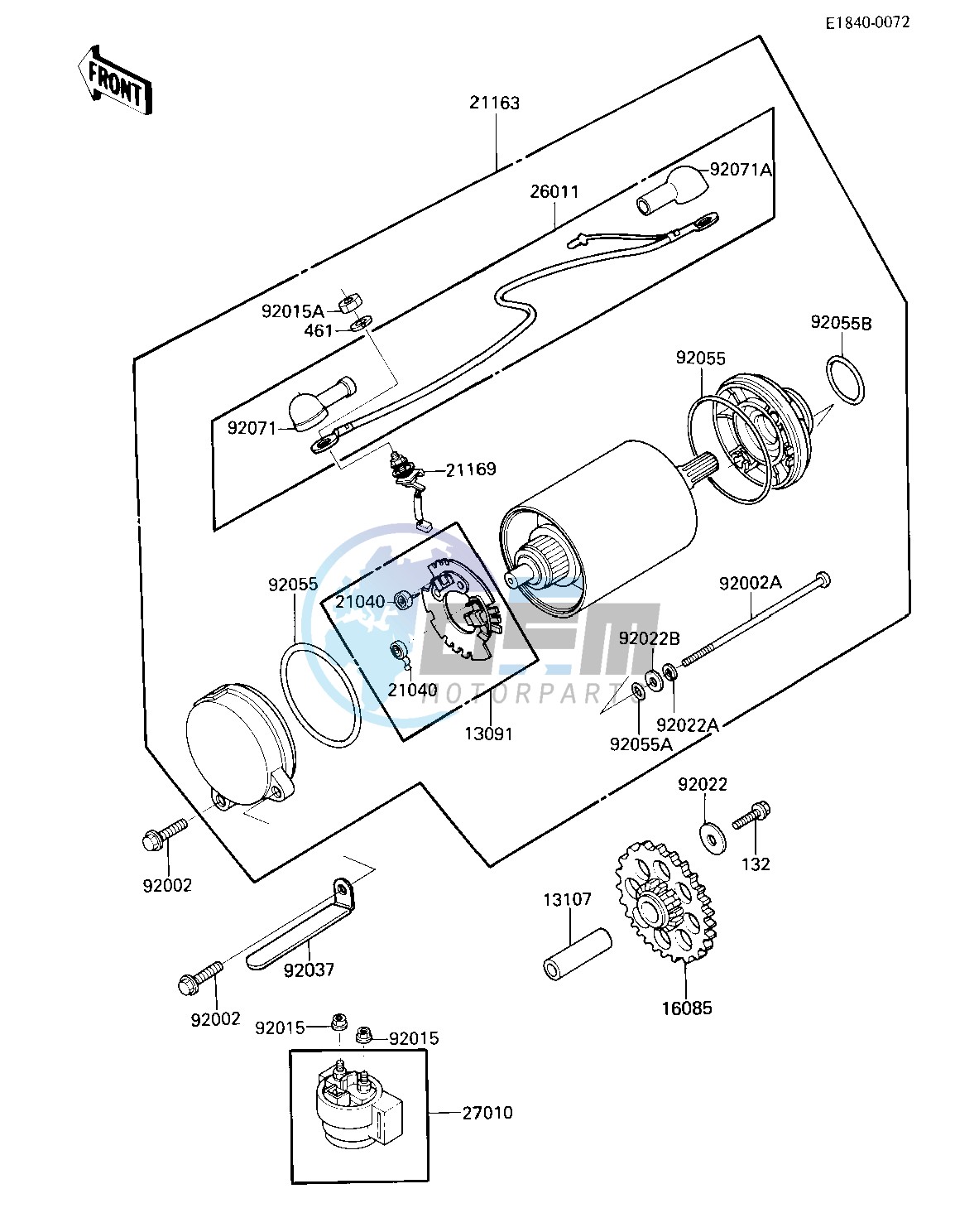 STARTER MOTOR