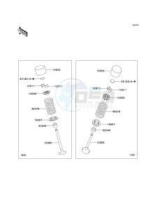 ZR 750 L [Z750 EU] (L7F-L8F) L7F drawing VALVE-- S- -