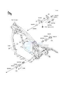 VN 1600 E [VULCAN 1600 CLASSIC] (6F) E6F drawing ENGINE MOUNT