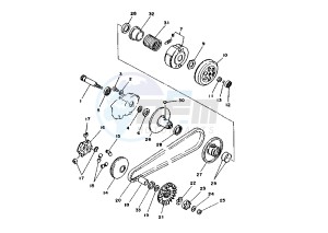 CR Z 50 drawing CLUTCH