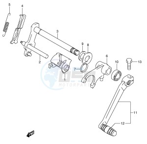 JR50 (P3-P28) drawing GEAR SHIFTING