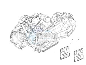 LT 150 4T 3V IE NOABS E3 (APAC) drawing Engine, assembly