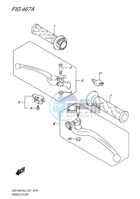 HANDLE LEVER