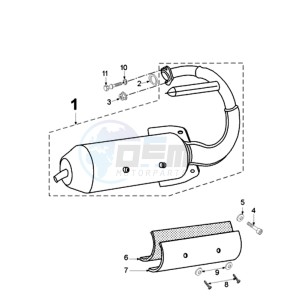 VSX A BE drawing EXHAUST