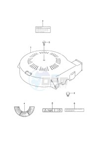 DF 140A drawing Ring Gear Cover