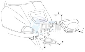 LX 50 4T drawing Rear Tail light