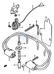 GSX750F (K-T) drawing ELECTRICAL