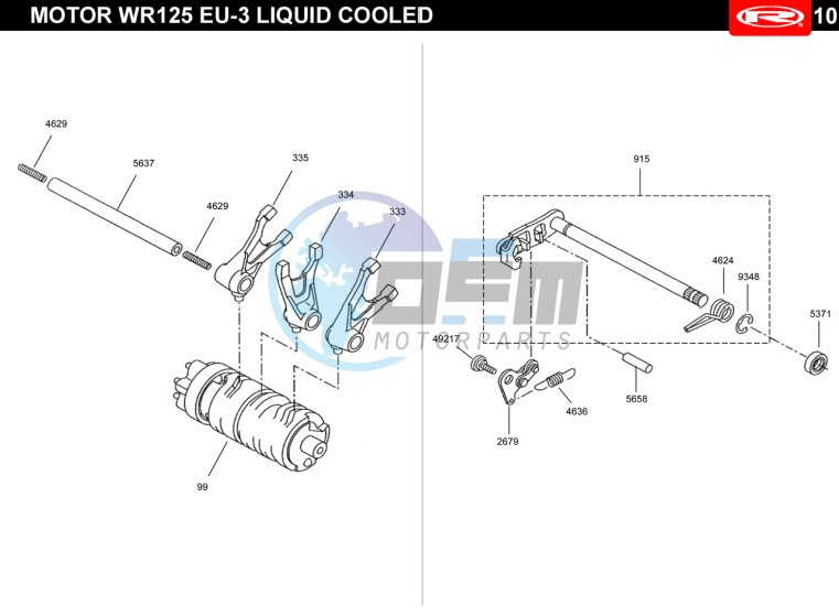 PRE-SELECTOR GEAR  EURO3