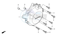 CBF1000A drawing A.C. GENERATOR COVER