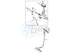 XN TEO'S 125 drawing FRONT MASTER CYLINDER