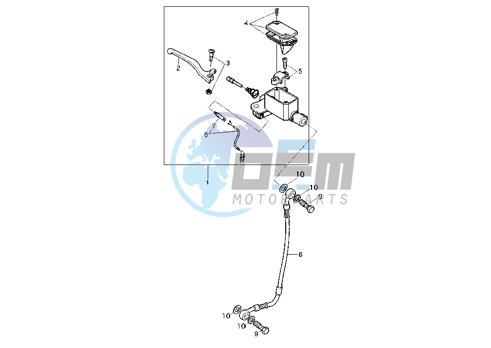 FRONT MASTER CYLINDER