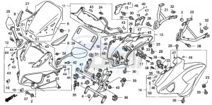 CBF1000A drawing COWL